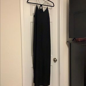 Long black dress. Size M